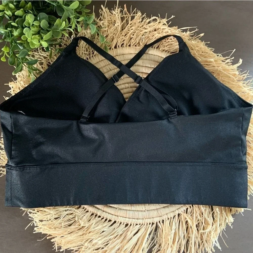 NIKE Women's Indy Light Support Sports Bra Black Size XL